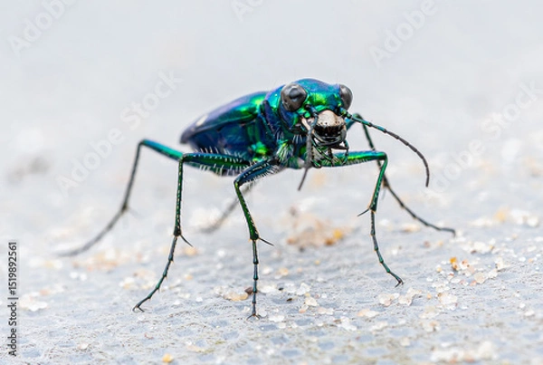 Obraz Blue Tiger Beetle