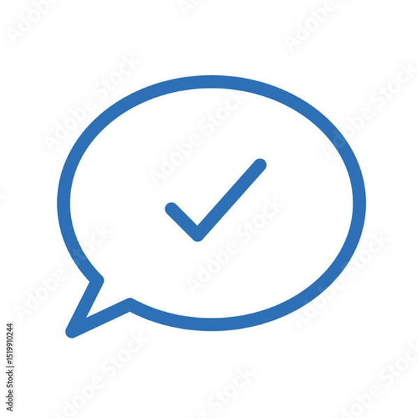 Fototapeta Coaching Icon – Vector Line Symbol for Guidance, Tips, and Improvement