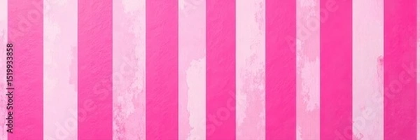Obraz Bold pink and white striped textile print, ideal for fashion , background, fabric, surface pattern