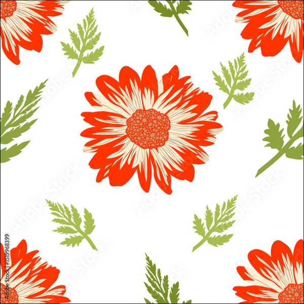 Obraz set of flowers