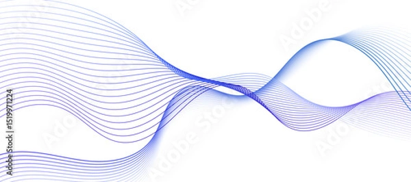 Fototapeta Futuristic colorful background. Gradient geometric banner with blue, purple. Equalizer for music. 