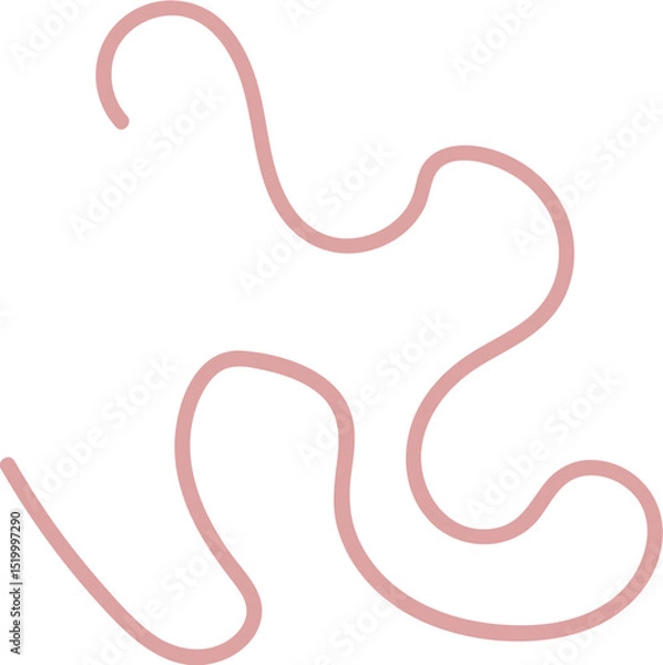 Obraz Intestinal Parasitic Worm