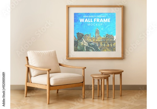Obraz Wall Frame Mockup 22