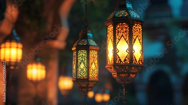 Obraz Happy Ramadan Kareem lanterns 178  50CC4