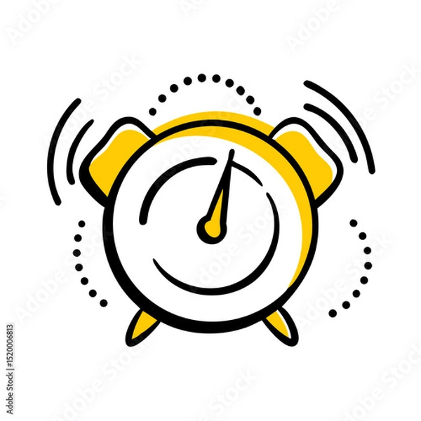Obraz alarm vector icon