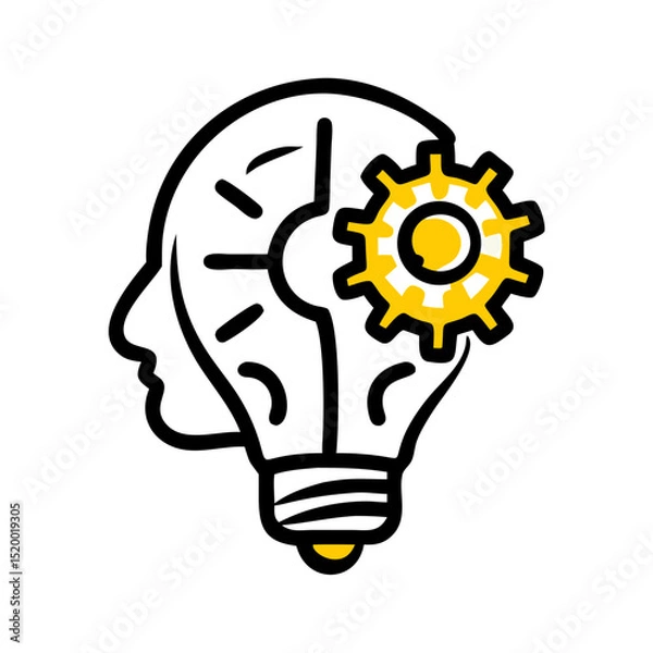 Obraz digital transformation vector icon