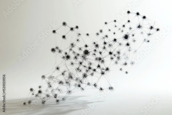 Fototapeta Abstract Network Structure