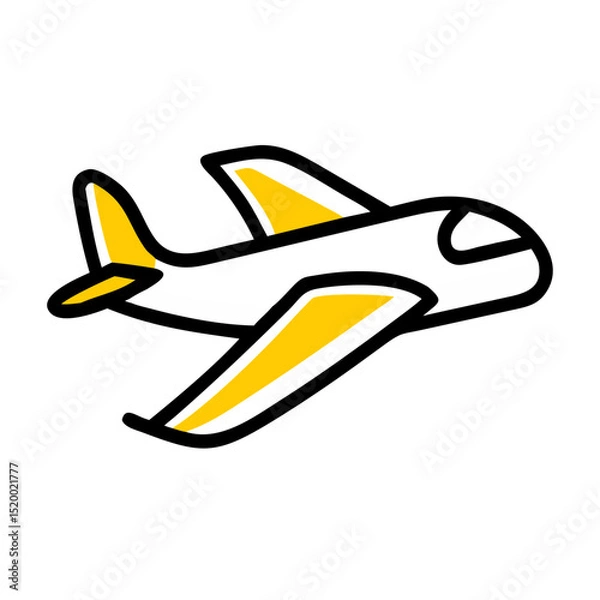 Obraz glide vector icon