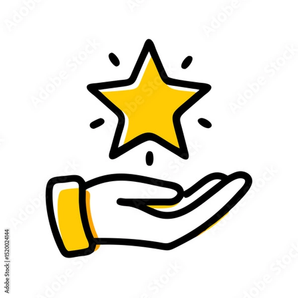 Obraz loyalty program vector icon
