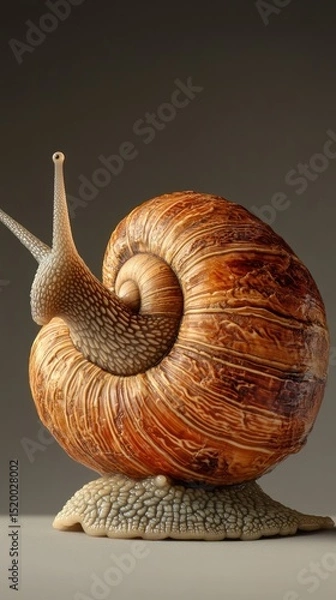 Fototapeta Close-up of a snail