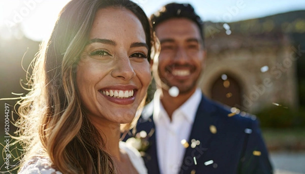 Obraz Braut und Bräutigam