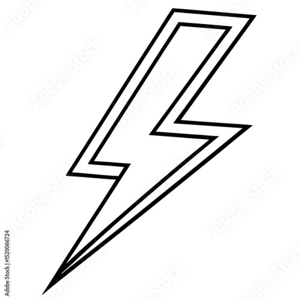 Obraz lightning bolt icon