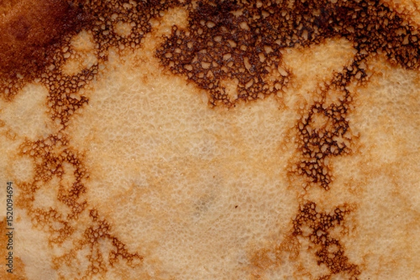 Obraz Overcooked pancake texture