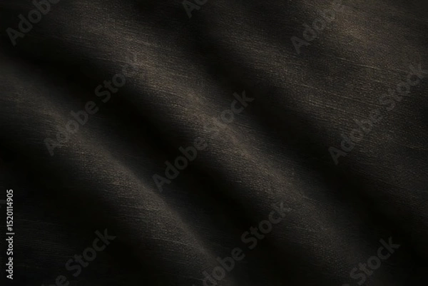 Fototapeta Grungy Abstract Texture of Crumpled Aged Wall with Torn Paper and Peeling Paint in Black and Grey Tones – Distressed Vintage Background for Horror or Retro Design Use