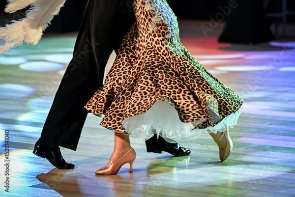 Obraz couple dancing standard dance