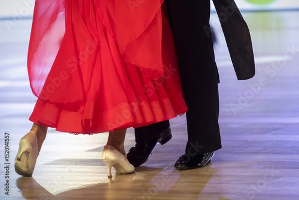 Obraz couple dancing standard dance