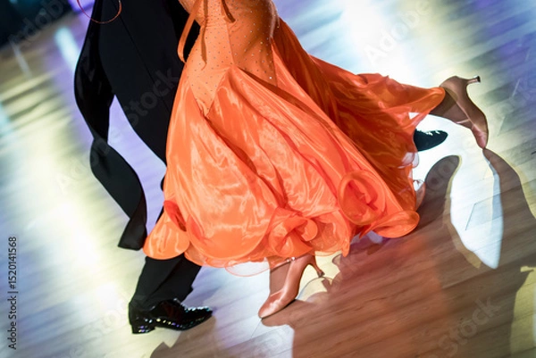Obraz couple dancing standard dance