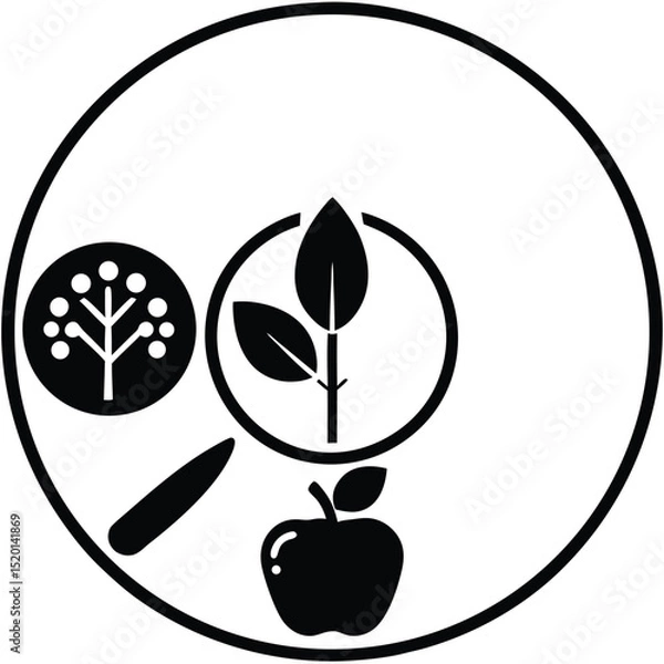 Fototapeta Botanical Research Exploring Plant Life, Growth, and Development Through Scientific Observation