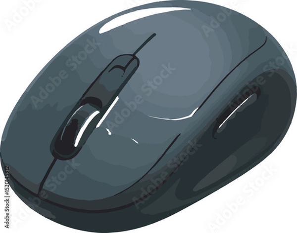 Fototapeta wireless computer mouse