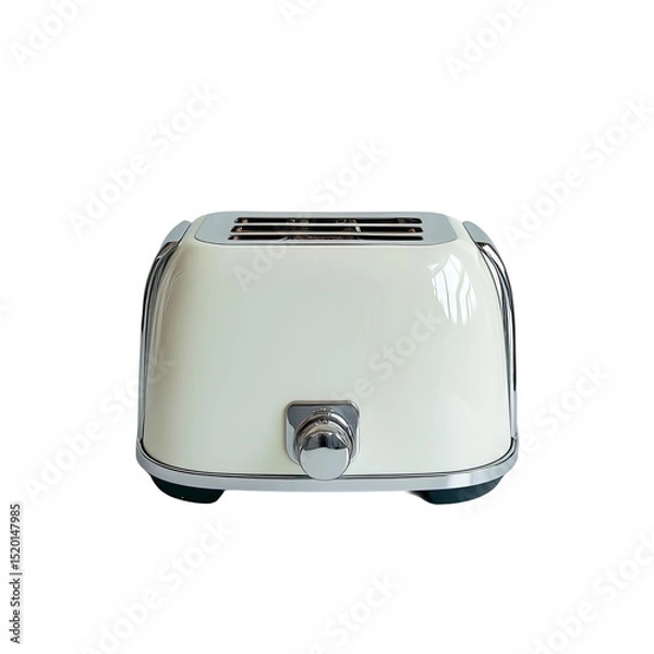 Obraz toaster on white background