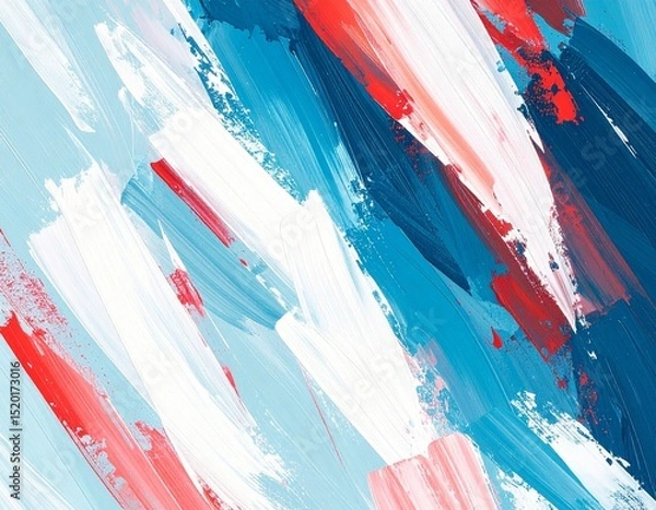 Fototapeta Dynamic Acrylic Paint Splatter Canvas
