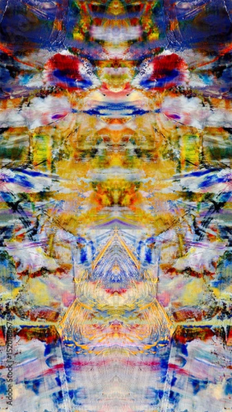 Obraz Abstract art background . Hand painting artwork on canvas .