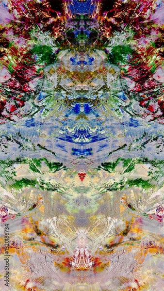 Obraz Abstract art background . Hand painting artwork on canvas .