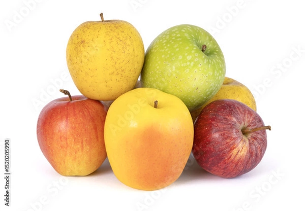 Obraz Différentes variétés de pommes	