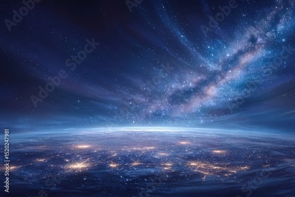 Fototapeta deep space background