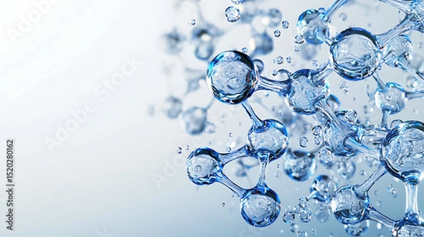 Obraz Protein Purification and Enzyme Activity Assays and copy space for text
