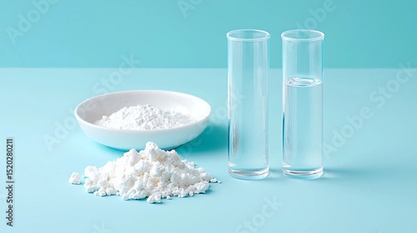 Obraz Protein Purification and Enzyme Activity Assays and copy space for text
