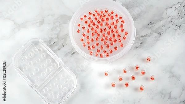 Obraz Protein Purification and Enzyme Activity Assays and copy space for text
