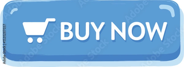 Obraz Digital Marketplace Prompt: "BUY NOW" button, ready for quick shopping!