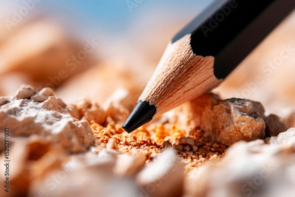 Obraz Modern Black Computer Mouse A Detailed Macro Shot Highlighting Its Sleek Contours And Buttons