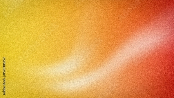 Fototapeta Vibrant 4K abstract background with a warm red to yellow gradient and subtle grainy texture, ideal for lively digital designs