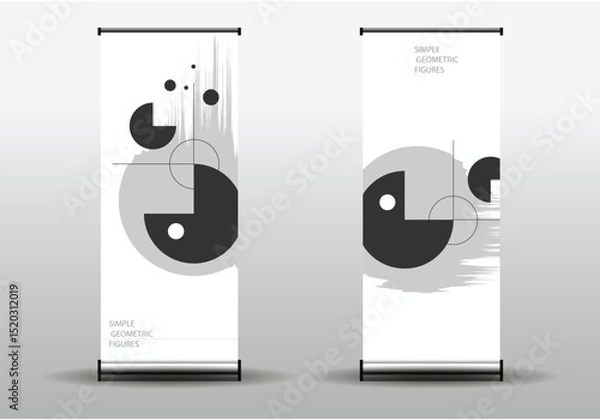 Fototapeta Abstract vector cover. Creative modern design background