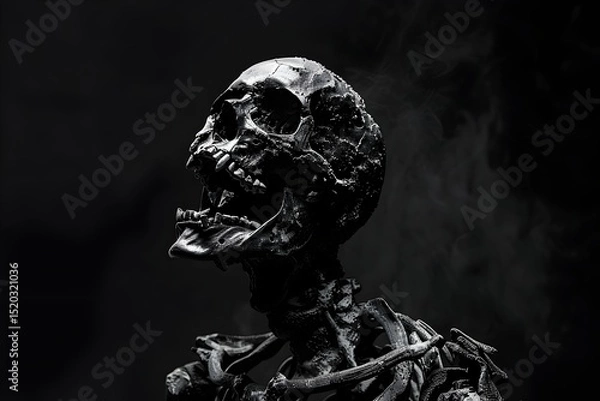 Fototapeta Demon skeleton