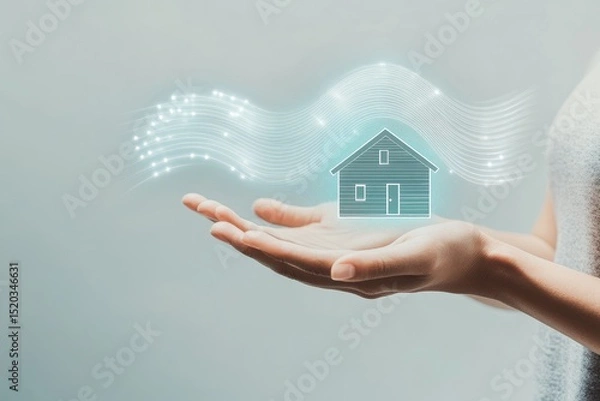 Obraz Protecting your home with digital technology (1)