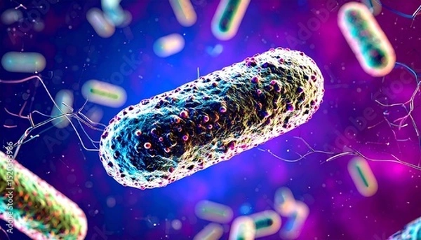 Fototapeta Dynamic interactions shape the cellular landscape.  