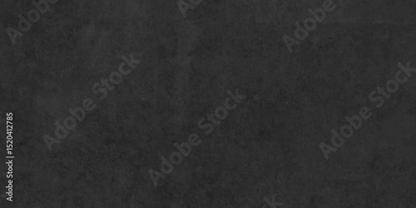 Fototapeta Vector blackboard and chalkboard dark black grunge wall texture limestone subtle veins. empty rock aged closeup rustic urban studio retro concrete rough vintage backdrop background.	