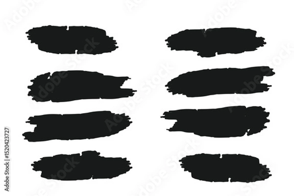 Obraz Paint brush strokes