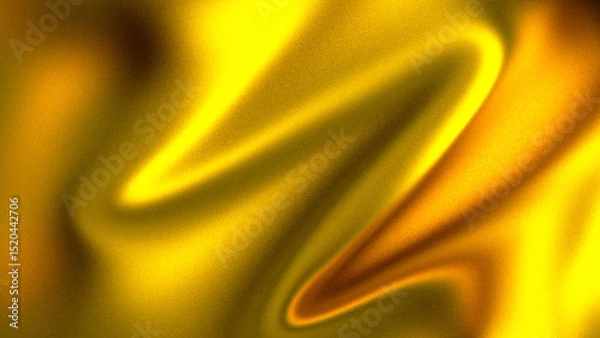 Fototapeta Abstract fluid art background dark golden and copper colors. Liquid marble. Shiny golden abstract background with grainy texture and wavy shapes, perfect for elegant design.