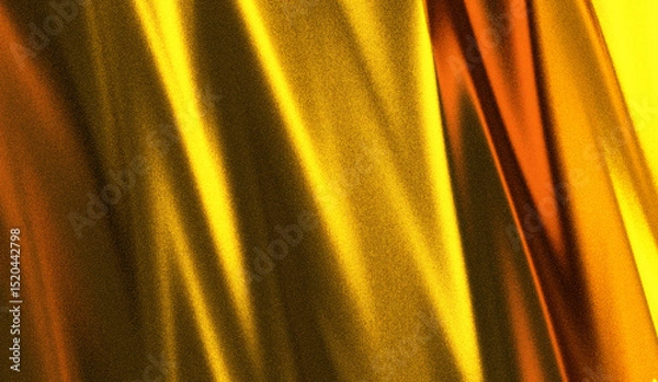 Fototapeta Abstract fluid art background dark golden and copper colors. Liquid marble. Shiny golden abstract background with grainy texture and wavy shapes, perfect for elegant design.