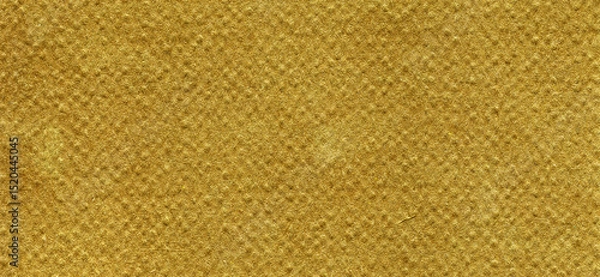 Fototapeta Crumpled gold paper texture, perfect for realistic backgrounds and craft design.