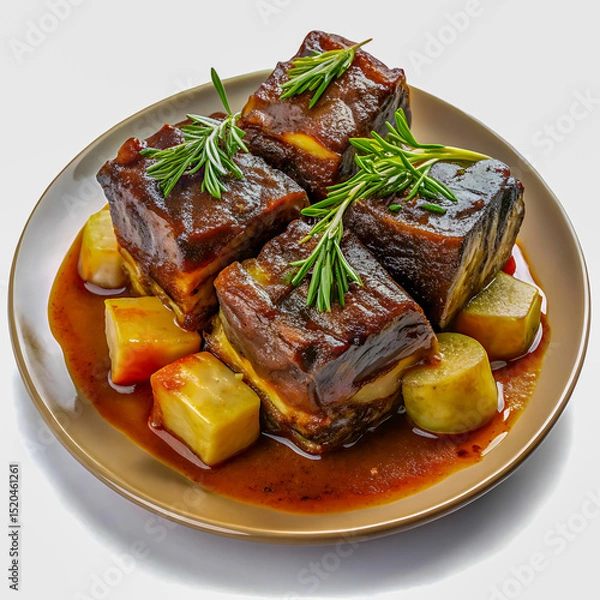 Obraz roasted lamb chops