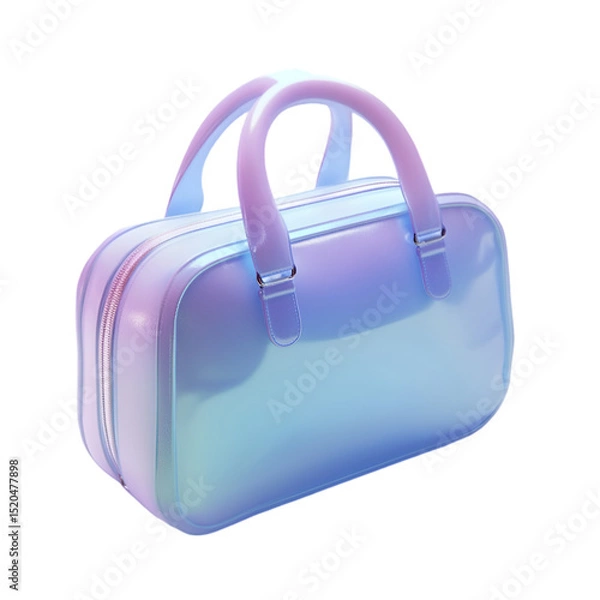 Obraz Week-end Bag On White Background