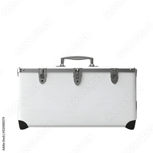 Obraz A suitcase on White background 