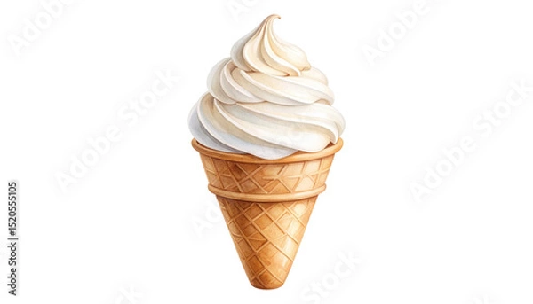 Fototapeta Soft cream