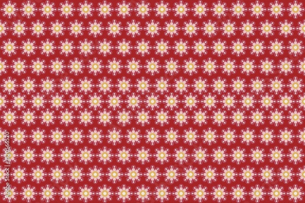 Fototapeta Ethnic art basics, flower design, floral patterns in sequence, fabric patterns, print patterns, art, cover, print patterns, wallpaper, carpet design, patterns on products.
