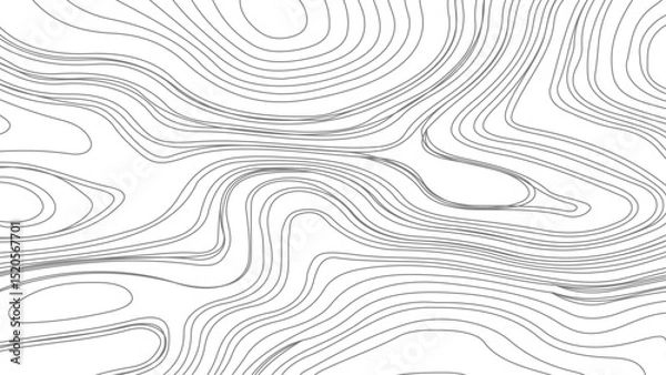 Obraz Topographic contour map. similarcartography illustration.  Business concept. Fish Fillet Texture, Salmon fillet texture, fish pattern. paper texture
